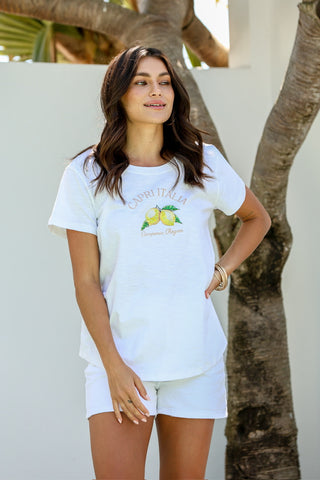 Capri Lemon Tee